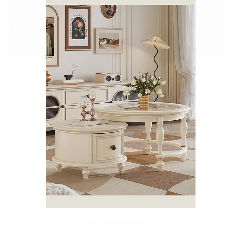 センターテーブル チェリー材 パイン 強化ガラス使用 おしゃれなリビング補助家具 hl-4881