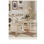 センターテーブル チェリー材 パイン 強化ガラス使用 おしゃれなリビング補助家具 hl-4881