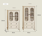 チェリー材とパインの洗練されたテレビ台 - インテリアにぴったりなモダンデザイン hl-4882