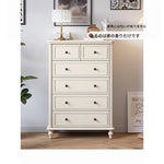 キャビネット チェリー&パイン材 高級感満載 シンプルデザイン 収納力抜群 家具インテリア hl-4885