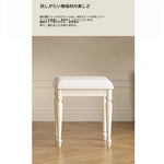 チェリーヘリンボーンスツール エアレザー仕様 おしゃれで機能的なインテリアアイテム hl-4887