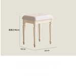 チェリーパイン・グラス製のエレガントな化粧台とスツールセット - ディスプレイミラー付き、モダンインテリアに最適 hl-4888