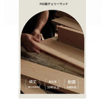 チェリーパイン製ナイトテーブル|優雅なデザインと実用性を兼ね備えた寝室家具 hl-4890