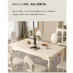 チェリーハイグレードテーブルセット | エレガントデザインと快適性を追求したダイニングテーブル hl-4891