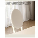 チェリー材エアレザー製 モダンスタイルチェア – 快適な座り心地を追求した洗練されたデザイン hl-4892