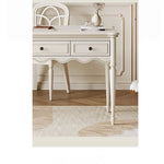 シンプルでエレガントなチェリー材とパイン製デスク - 収納付きデザイン、ホームオフィスや学習スペースに最適! hl-4895