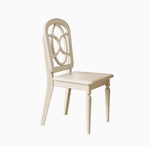 チェリー材エアレザー製のモダンデザインチェア | 天然木の温もりを楽しむ高級感あふれる家具 hl-4896