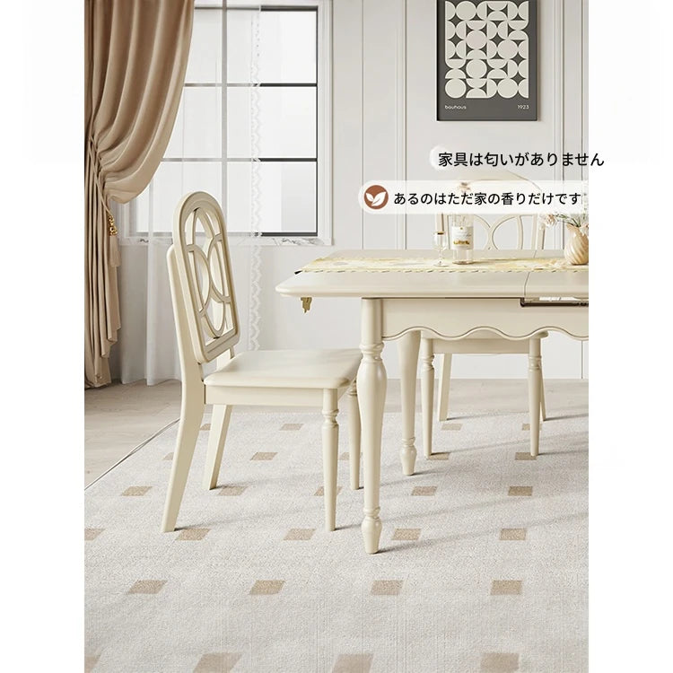 チェリー材エアレザー製のモダンデザインチェア | 天然木の温もりを楽しむ高級感あふれる家具 hl-4896