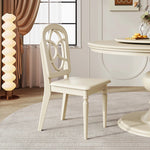 チェリー材エアレザー製のモダンデザインチェア | 天然木の温もりを楽しむ高級感あふれる家具 hl-4896