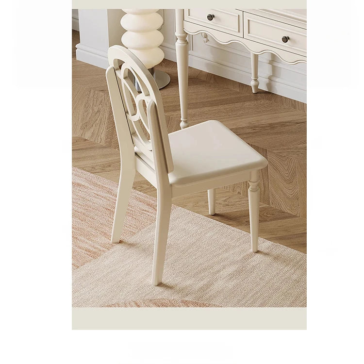 チェリー材エアレザー製のモダンデザインチェア | 天然木の温もりを楽しむ高級感あふれる家具 hl-4896