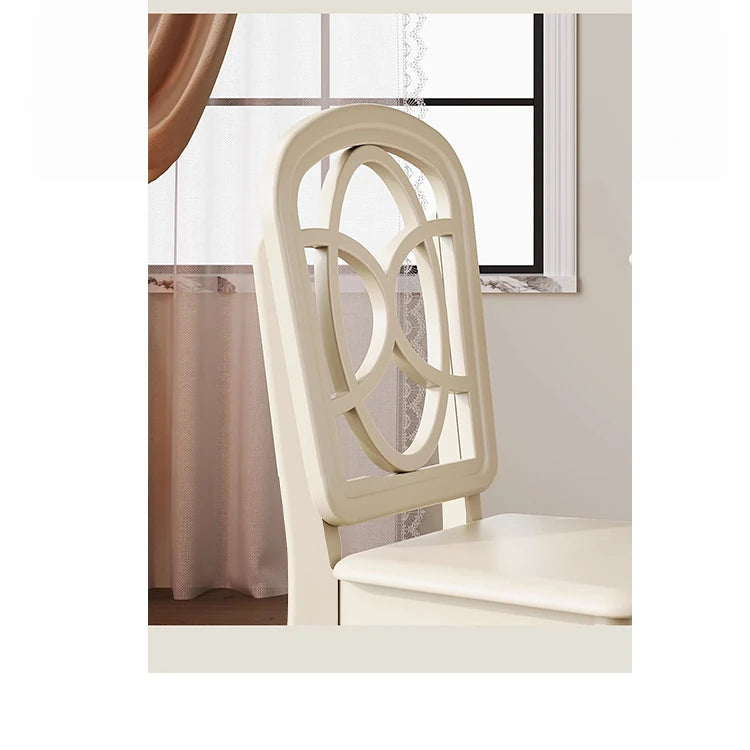 チェリー材エアレザー製のモダンデザインチェア | 天然木の温もりを楽しむ高級感あふれる家具 hl-4896