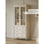 チェリーパイン製のエレガントなキャビネット - 収納力抜群のスタイリッシュな家具 hl-4897