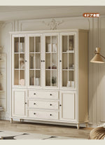 チェリーパイン製のエレガントなキャビネット - 収納力抜群のスタイリッシュな家具 hl-4897