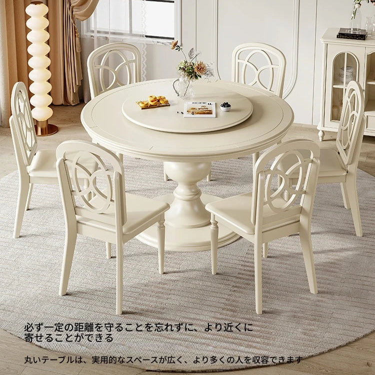 チェリー材使用のエレガントテーブルセット|シンプルで洗練されたデザイン|ダイニングやリビングに最適なインテリア家具 hl-4898