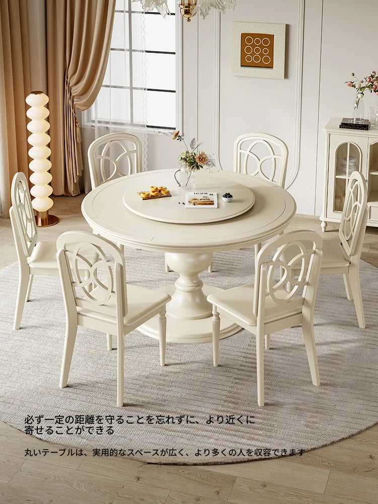 チェリー材使用のエレガントテーブルセット|シンプルで洗練されたデザイン|ダイニングやリビングに最適なインテリア家具 hl-4898