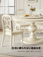 チェリー材使用のエレガントテーブルセット|シンプルで洗練されたデザイン|ダイニングやリビングに最適なインテリア家具 hl-4898