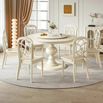 チェリー材使用のエレガントテーブルセット|シンプルで洗練されたデザイン|ダイニングやリビングに最適なインテリア家具 hl-4898