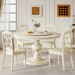 チェリー材使用のエレガントテーブルセット|シンプルで洗練されたデザイン|ダイニングやリビングに最適なインテリア家具 hl-4898