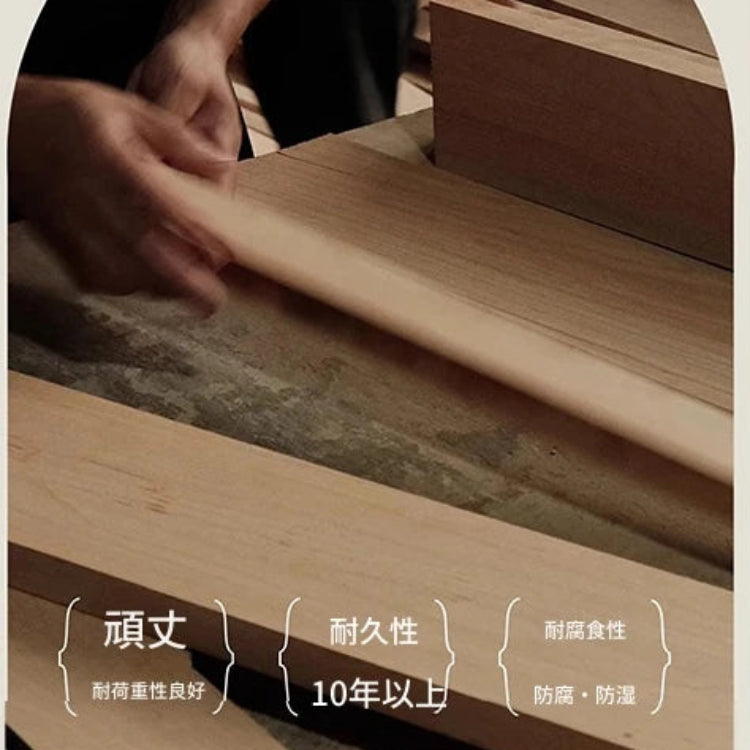 チェリー材使用のエレガントテーブルセット|シンプルで洗練されたデザイン|ダイニングやリビングに最適なインテリア家具 hl-4898