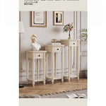 チェリー材パイン製のエレガントなラック - インテリアにぴったりのデザイン家具 hl-4902