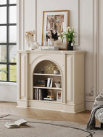 チェリーヴァーチ多層板キャビネット|洗練されたデザインの収納家具|リビング・オフィスに最適 hl-4903