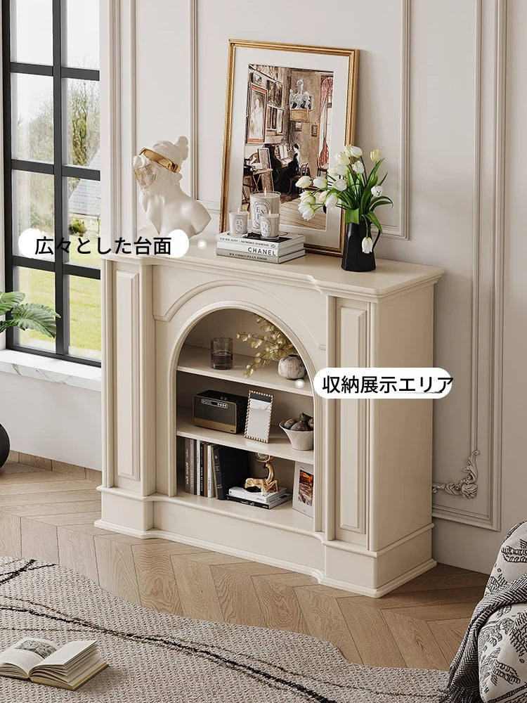 チェリーヴァーチ多層板キャビネット|洗練されたデザインの収納家具|リビング・オフィスに最適 hl-4903