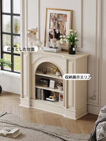 チェリーヴァーチ多層板キャビネット|洗練されたデザインの収納家具|リビング・オフィスに最適 hl-4903