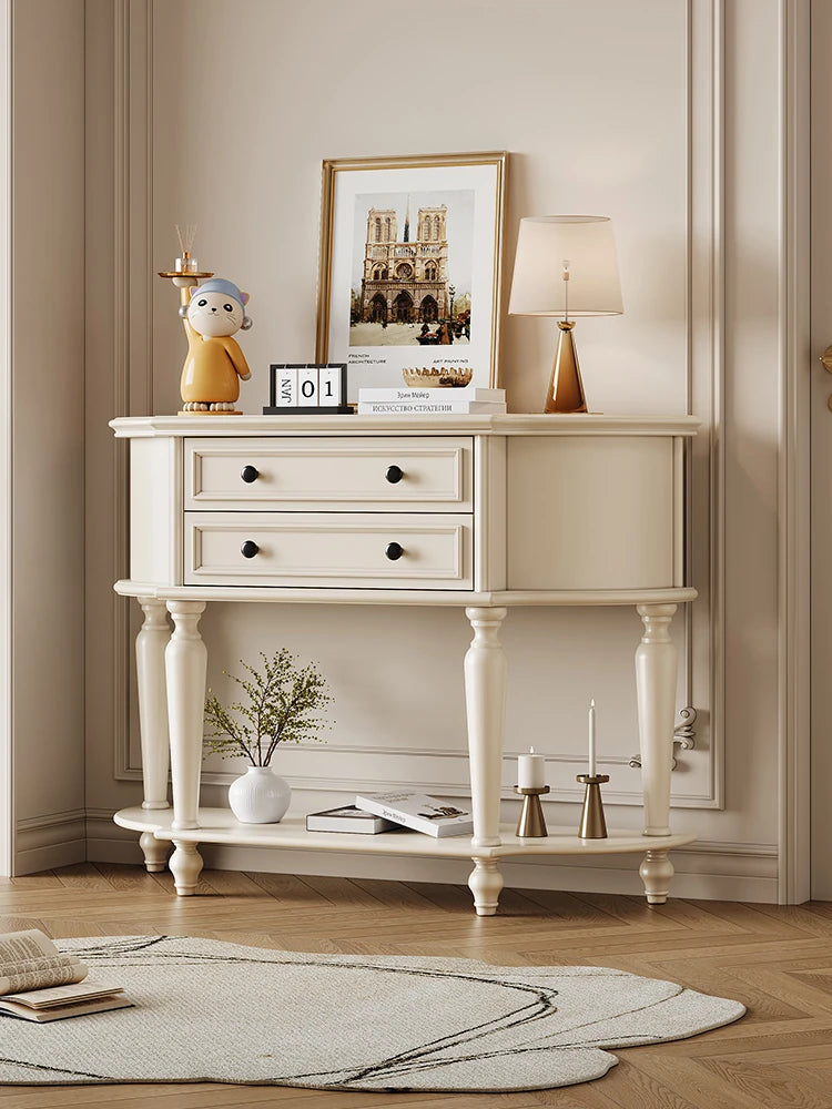 チェリーパイン製おしゃれキャビネット - お部屋を彩るエレガントな収納家具 hl-4905