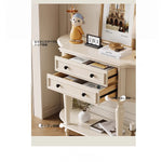 チェリーパイン製おしゃれキャビネット - お部屋を彩るエレガントな収納家具 hl-4905