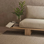 パイン材と綿麻のシンプルモダンソファー|スタイリッシュなリビングにピッタリ hlbjm-2007