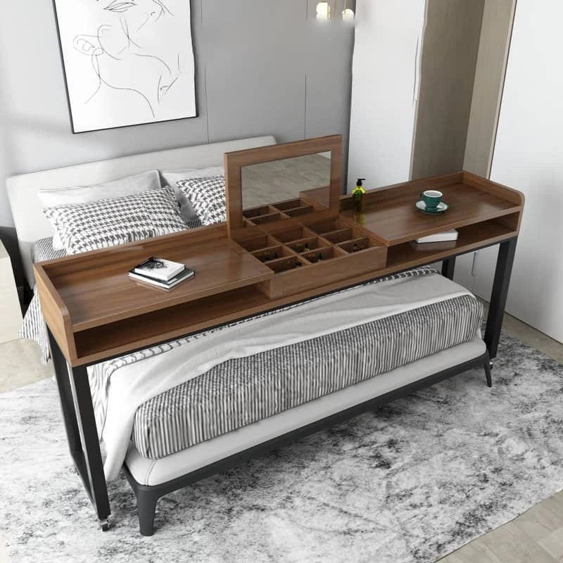 パイン材とガラスのスタイリッシュテーブル|おしゃれな北欧風デザイン家具 hlbjm-2009