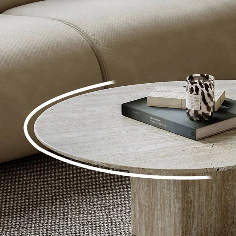 高級感漂う石材センターテーブル モダンなリビングのアクセント hlbjm-2012