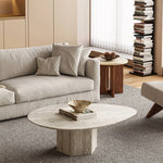 高級感漂う石材センターテーブル モダンなリビングのアクセント hlbjm-2012