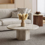 高級感漂う石材センターテーブル モダンなリビングのアクセント hlbjm-2012