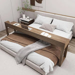 ベッド上にぴったり!パイン材のシンプル北欧デザインテーブル hlbjm-2014