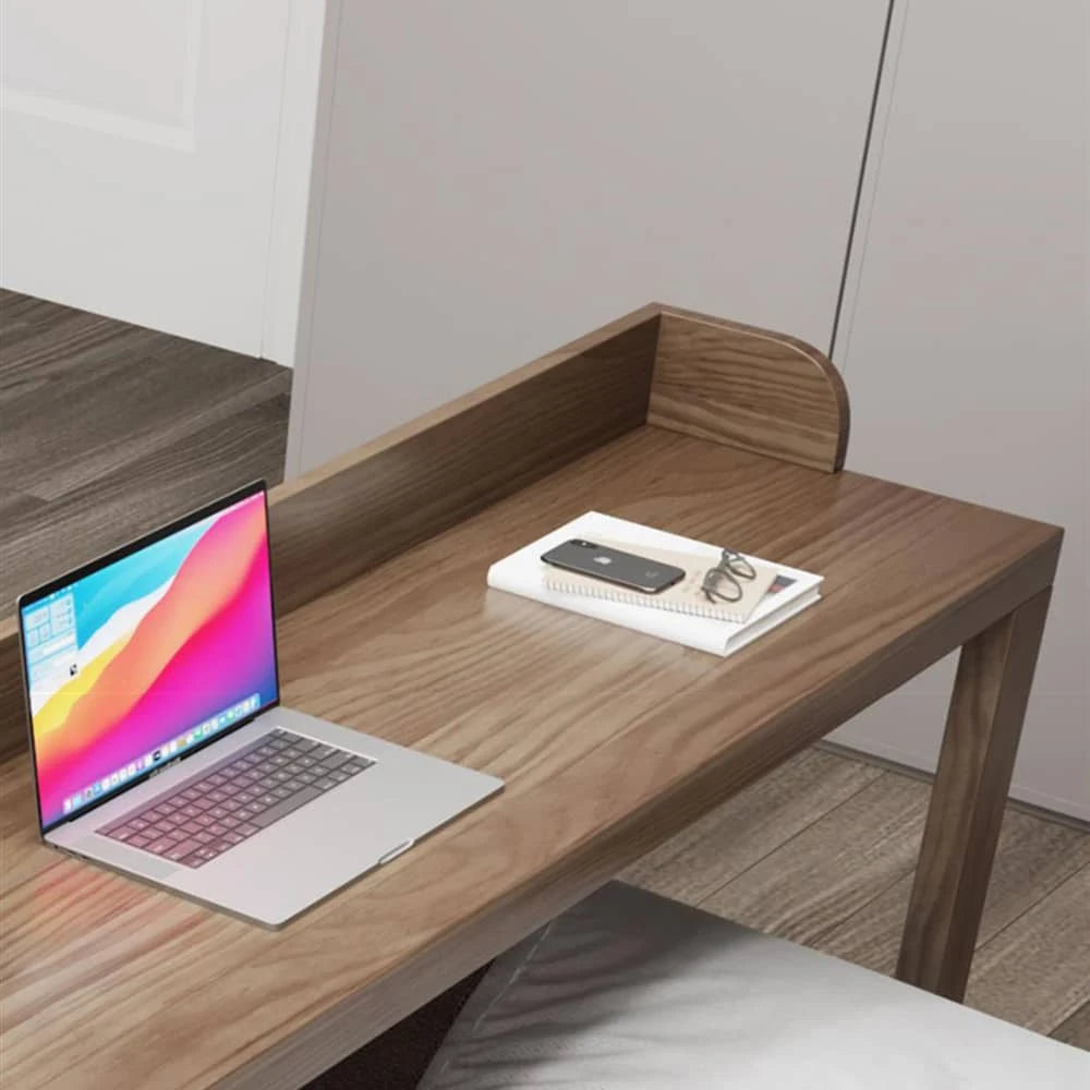 ベッド上にぴったり!パイン材のシンプル北欧デザインテーブル hlbjm-2014