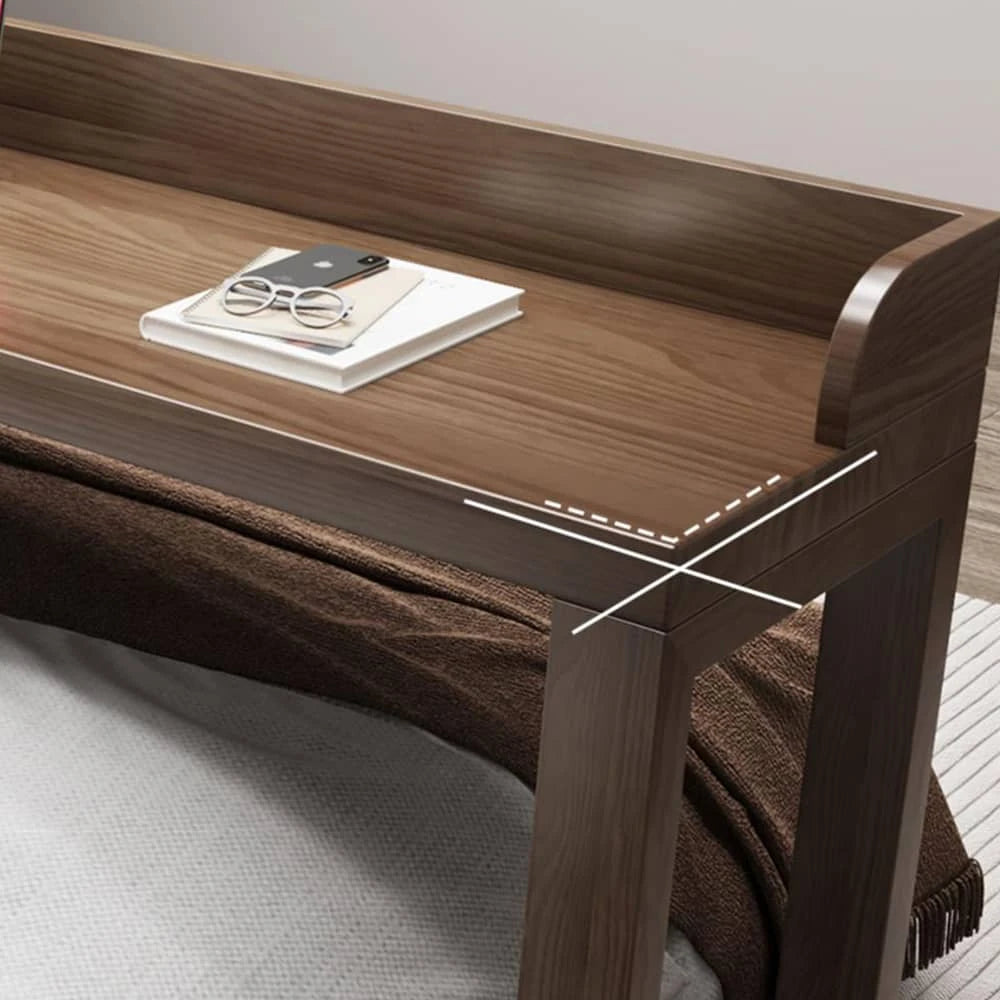 ベッド上にぴったり!パイン材のシンプル北欧デザインテーブル hlbjm-2014