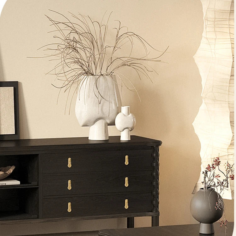 アッシュ材デザインの高級テレビ台|スタイリッシュな多層板キャビネット hld-4474