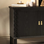 アッシュ材デザインの高級テレビ台|スタイリッシュな多層板キャビネット hld-4474