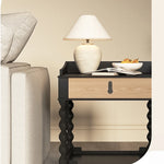 アッシュ材使用のスタイリッシュなセンターテーブル|ラグジュアリーデザイン家具 hld-4478