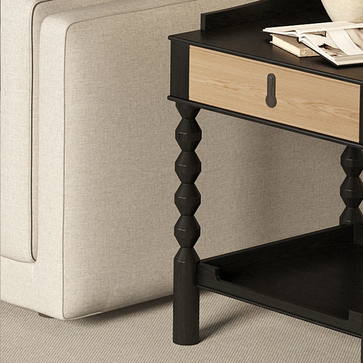 アッシュ材使用のスタイリッシュなセンターテーブル|ラグジュアリーデザイン家具 hld-4478