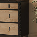 アッシュ材 多層板キャビネット|スタイリッシュで機能的な収納ソリューション hld-4482