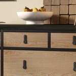 アッシュ材 多層板キャビネット|スタイリッシュで機能的な収納ソリューション hld-4482