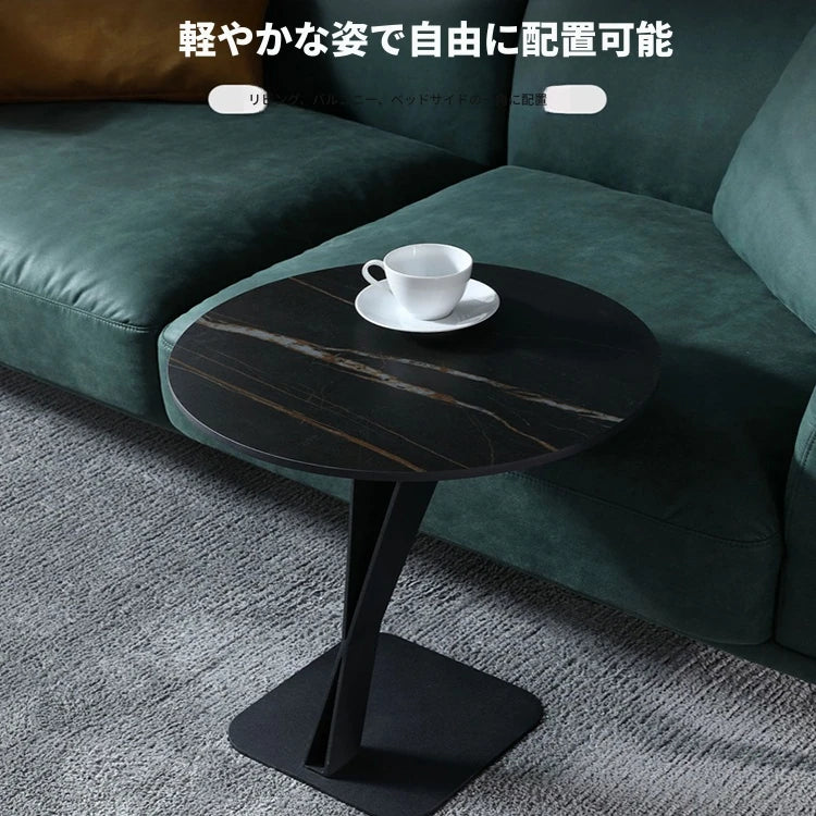 洗練されたセラミック製センターテーブル - モダンデザインとエレガントなインテリアに最適! hldjj-3019