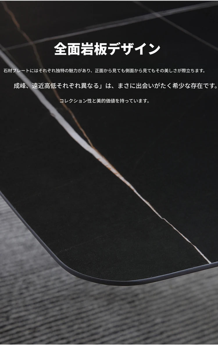 モダンセンターテーブル セラミック製 おしゃれなデザイン 丸型・ブラック&ホワイト 収納便利【リビング・ダイニングに最適】 hldjj-3024