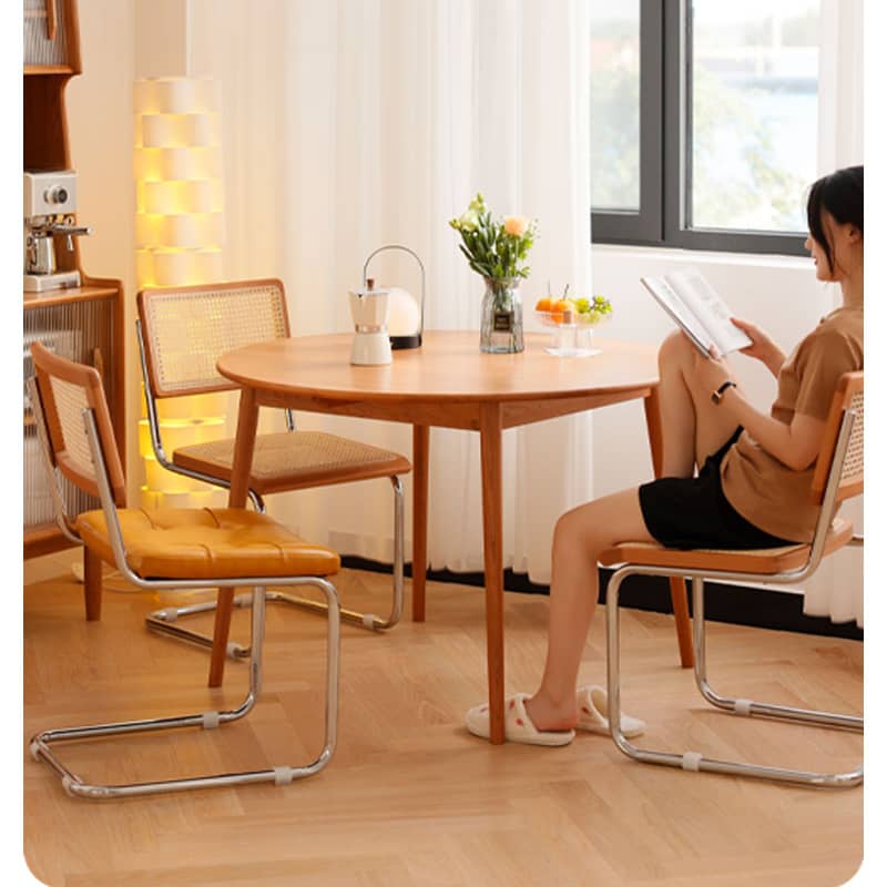 チェリー材テーブル|高級感溢れるおしゃれなダイニングテーブル hldmz-704