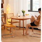 チェリー材テーブル|高級感溢れるおしゃれなダイニングテーブル hldmz-704