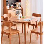 チェリー材テーブル|高級感溢れるおしゃれなダイニングテーブル hldmz-704