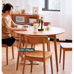 チェリー材テーブル|高級感溢れるおしゃれなダイニングテーブル hldmz-704