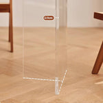 「おしゃれなチェリー材アクリルテーブル|高級感あふれるデザイン」 hldmz-707